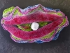 Muschelmund mit Perle